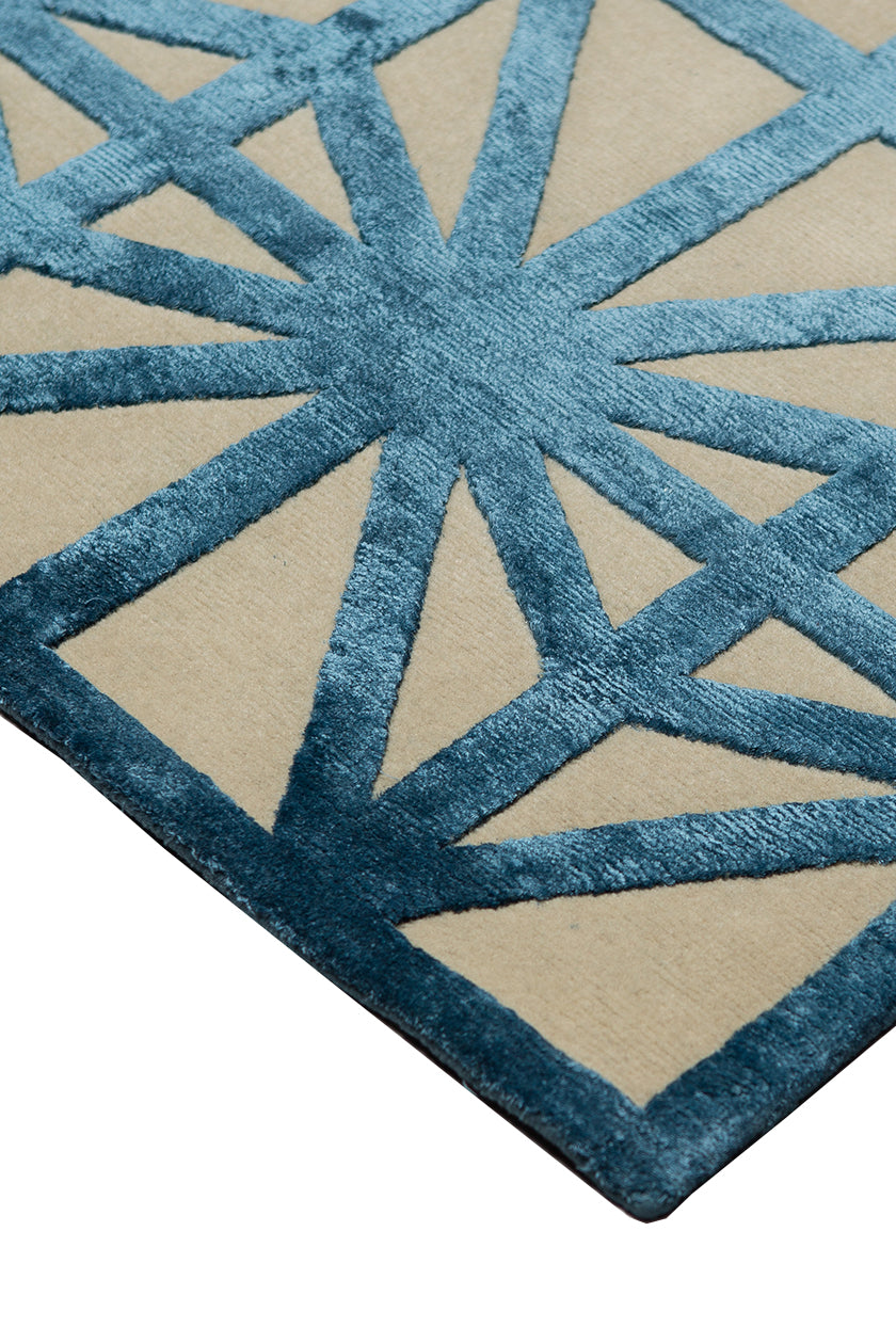 Astral Rug Pattern Customised Astral Rug by Glasgow textile designer Niki Jones