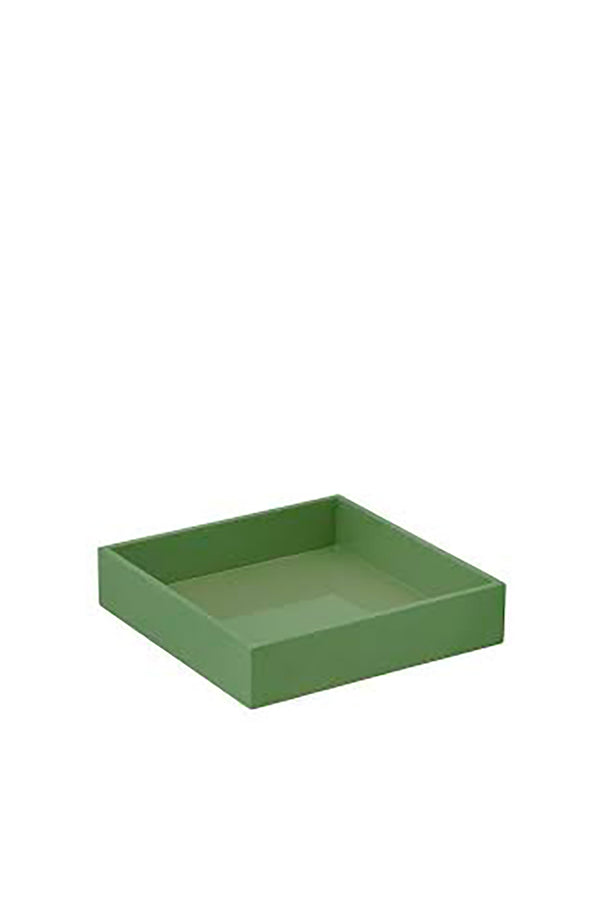 Lacquer Square Tray Artichoke