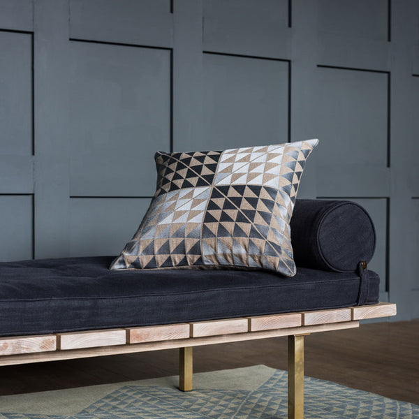 Geocentric Cushion Cover by Scottish textile designer Niki Jones