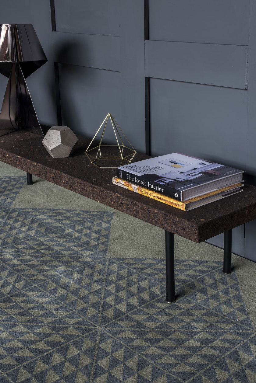 Geocentric Rug by Scottish textile designer Niki Jones