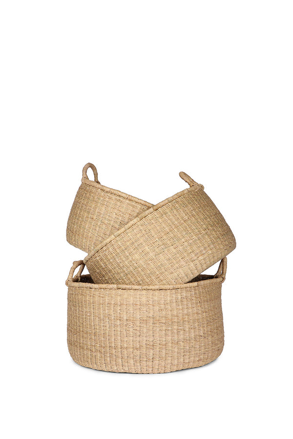 Lawra Natural Floor Storage Basket