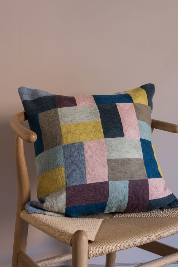 Pojagi Square Cushion Cover