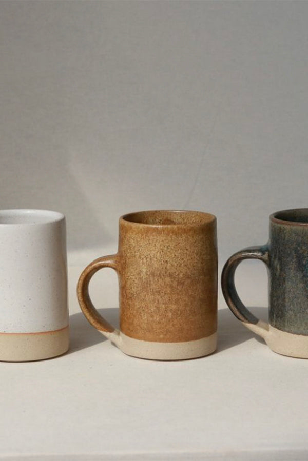 Pottery West Tall Mug - Ochre