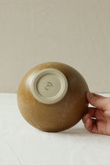 Pottery Cereal Bowl - Ochre