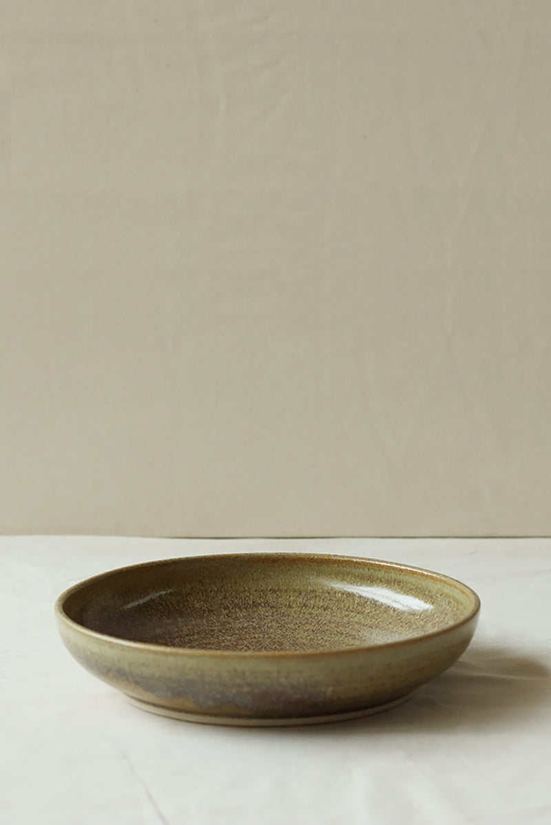 Pottery Dinner Bowl - Ochre