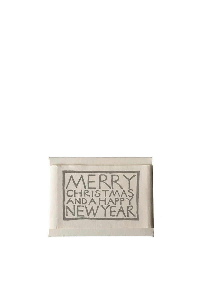 Set of Christmas Gift Tags Grey