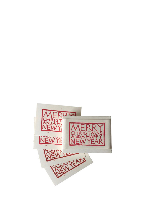 Set of Christmas Gift Tags Reds