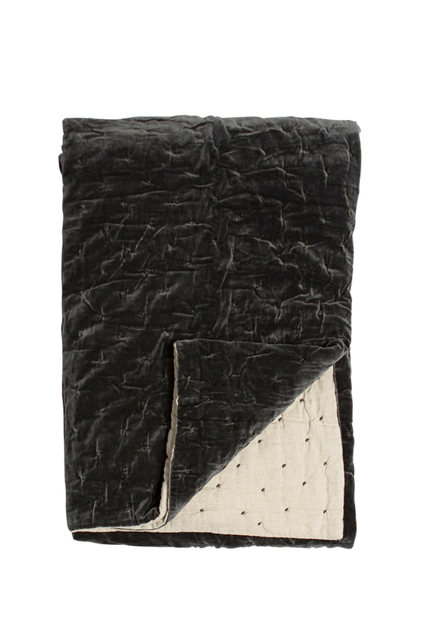 Velvet Linen Bedspread