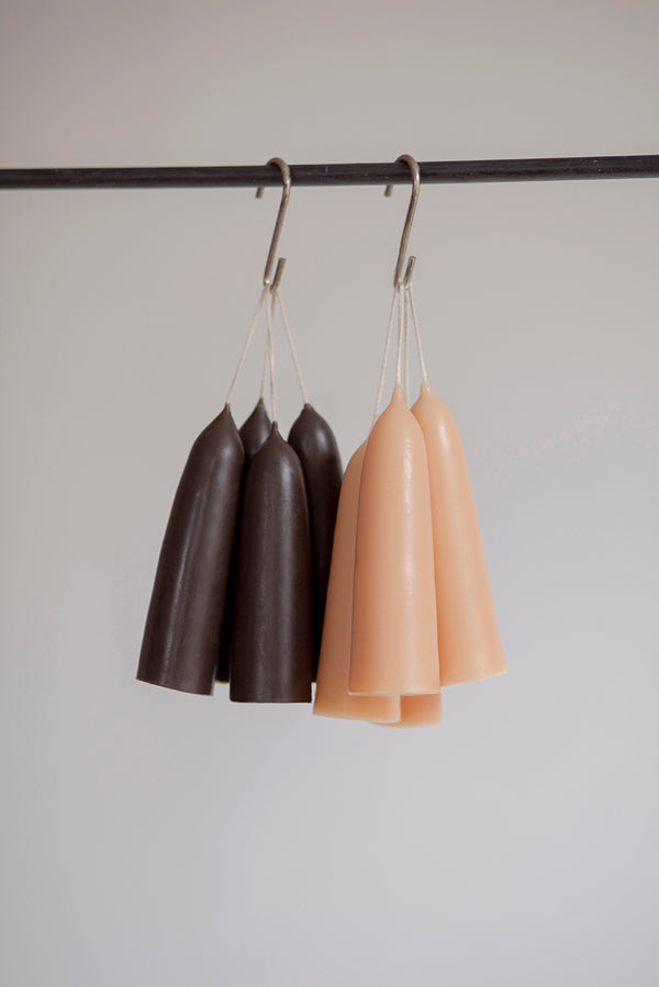 Wax Atelier Stubby Candle Pair - Seaweed