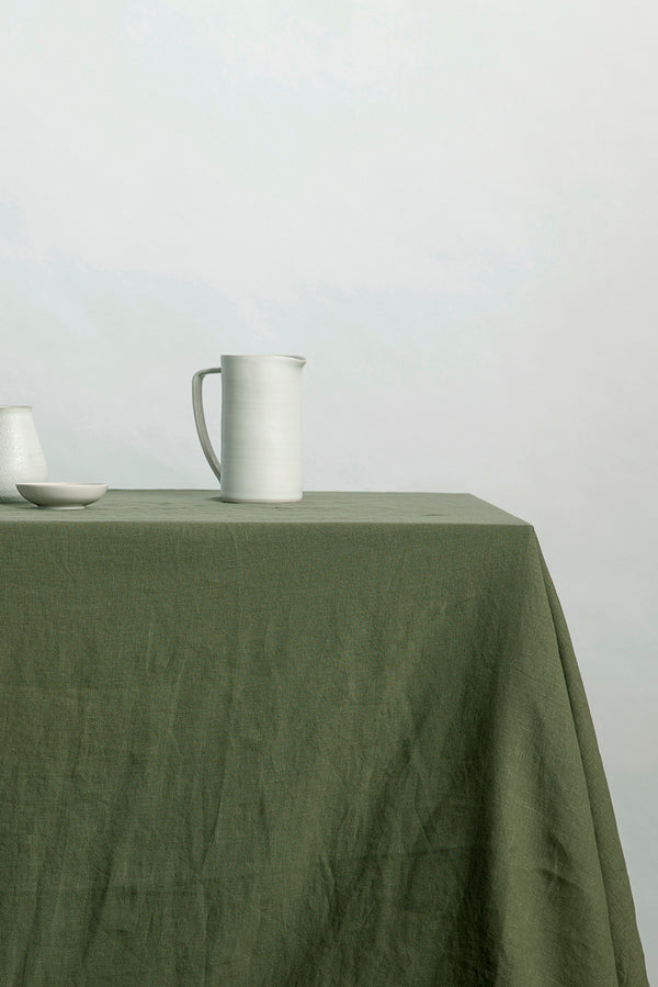 Linen Tablecloth - Forest