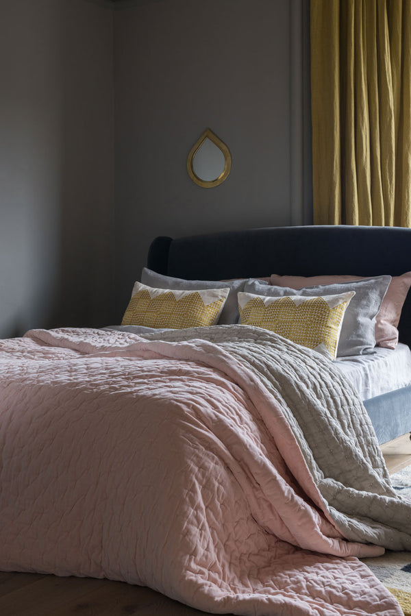 Velvet Linen Bedspread
