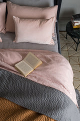 Velvet Linen Rectangular Cushion Cover