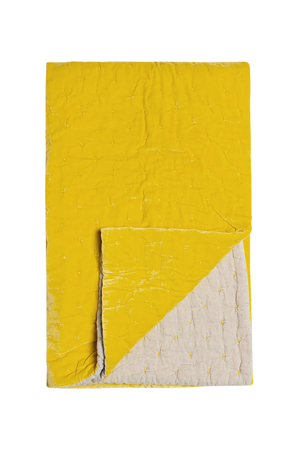 Velvet Linen Bedspread