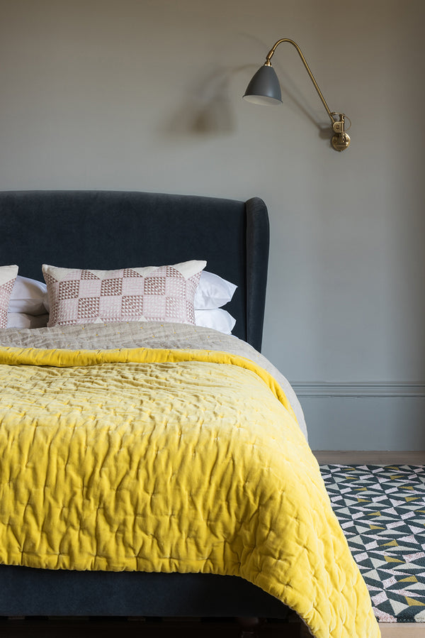 Velvet Linen Bedspread