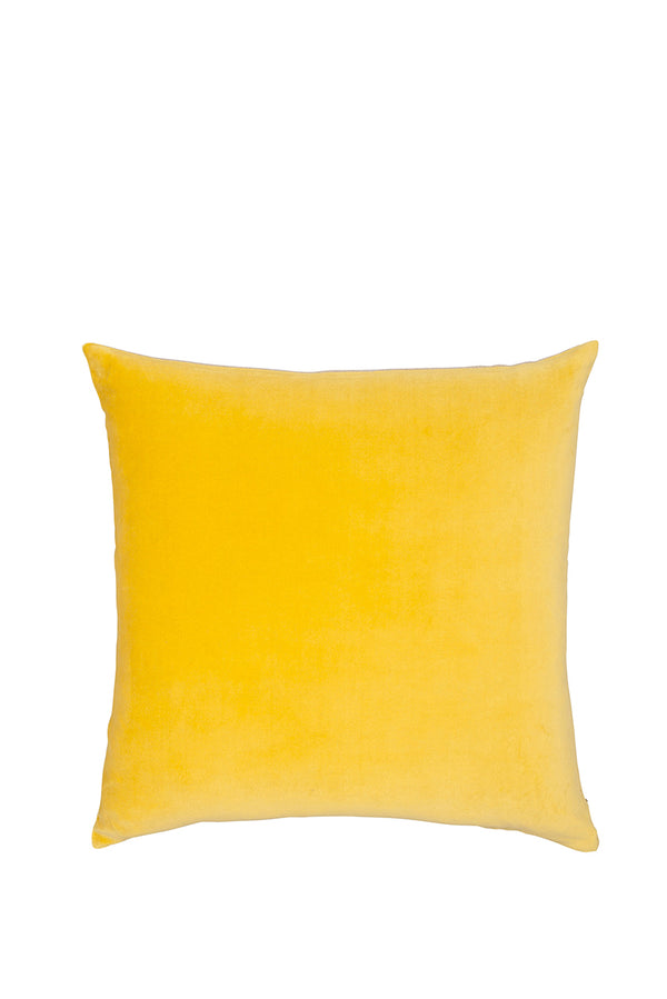 Velvet Linen Square Cushion Cover