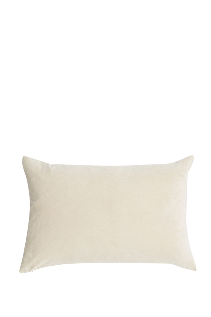 Velvet Linen Rectangular Cushion Cover