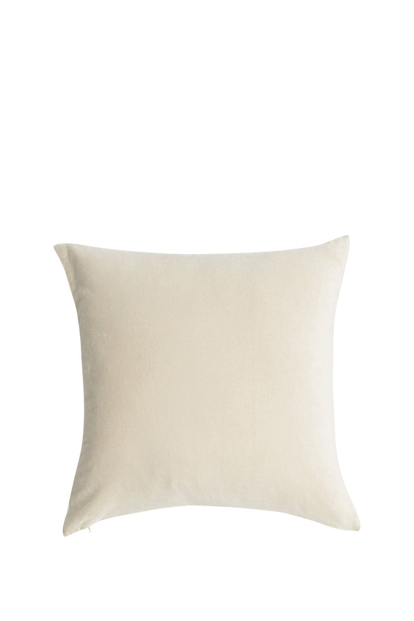 Velvet Linen Square Cushion Cover
