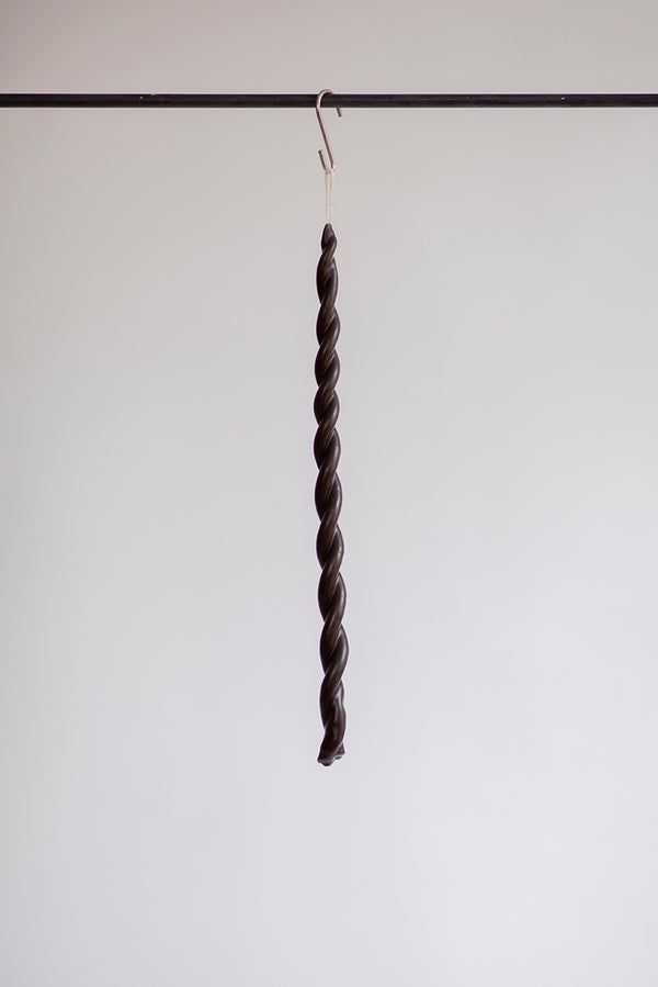 Wax Atelier Long Twisted Candle - Seaweed