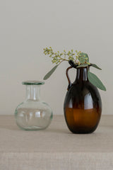 Amour Avec Anse Bud Vase Brown