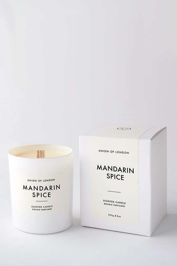 Mandarin Spice Scented Candle