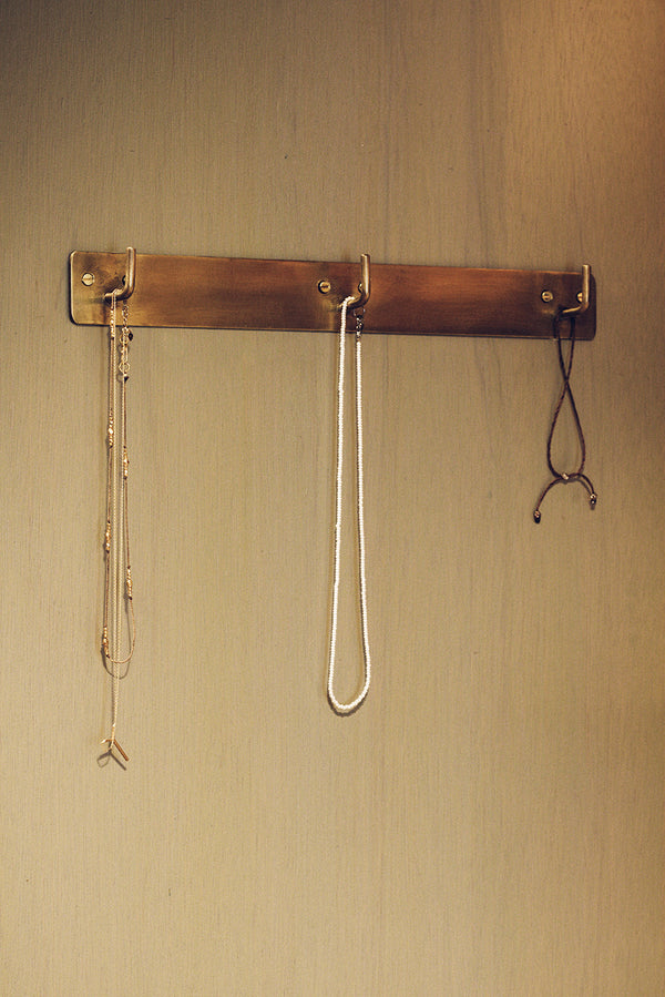 Brass Plate Triple Hook