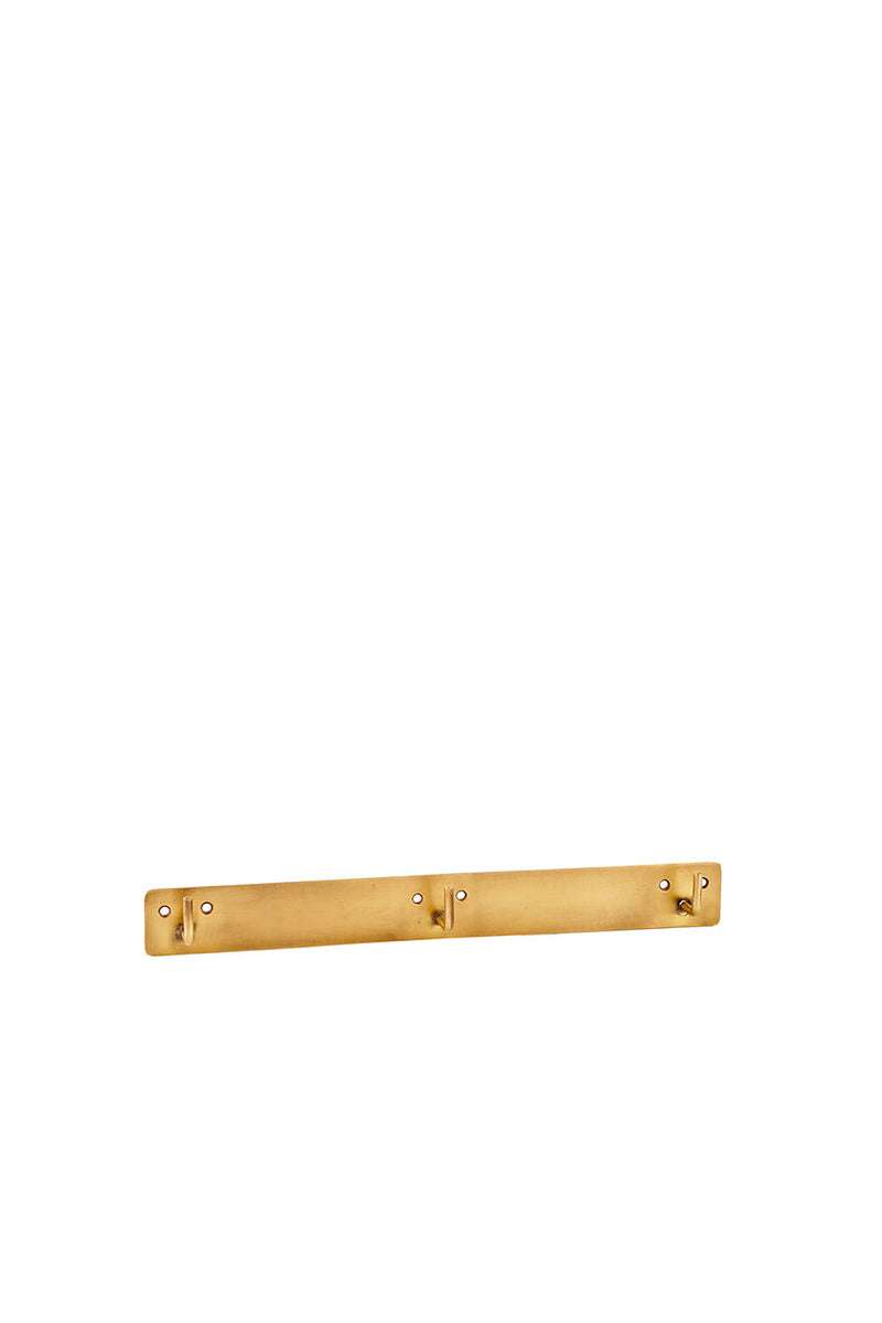 Brass Plate Triple Hook